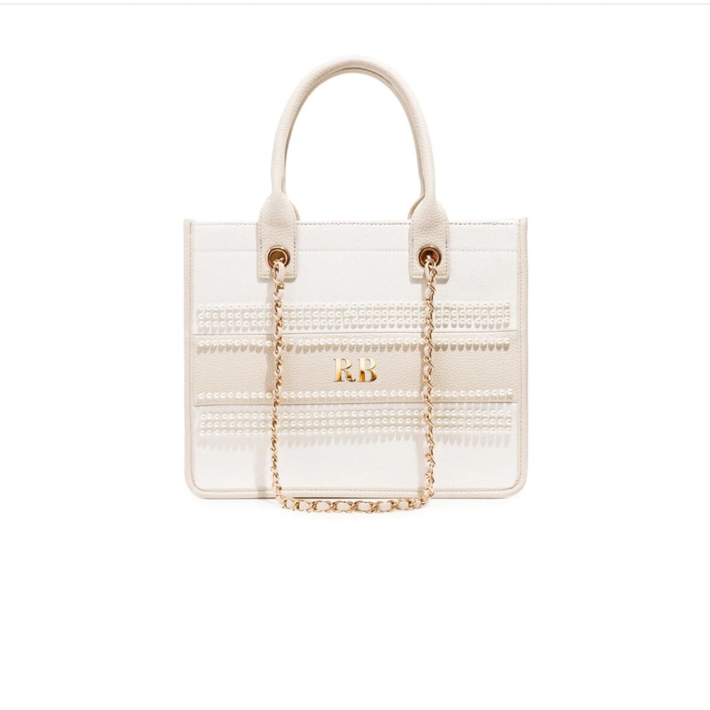 Abbott Lyon - Mini Resort Bag Pearl with “S”